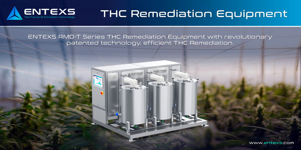 THC Remediation Equipment with revolutionary patented technology